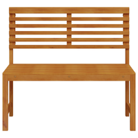 Panchina da giardino  100x50x91 cm in legno solido di acacia