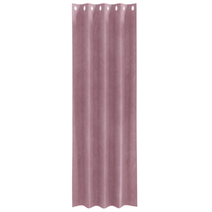 Tende oscuranti  con occhielli 2 pz in velluto rosa scuro