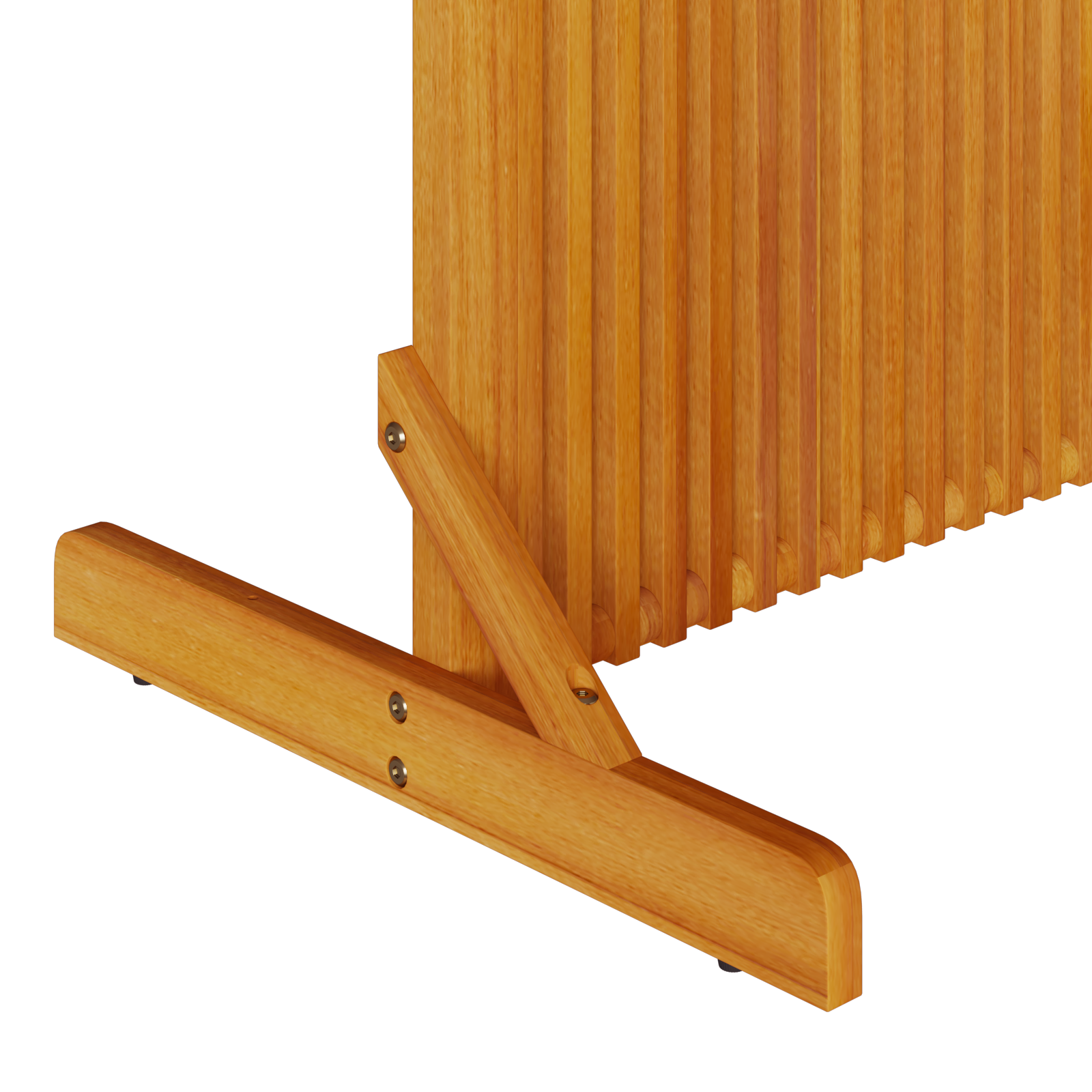 Schermo Privacy  Interno/Esterna 150 cm in Legno Massello di Acacia