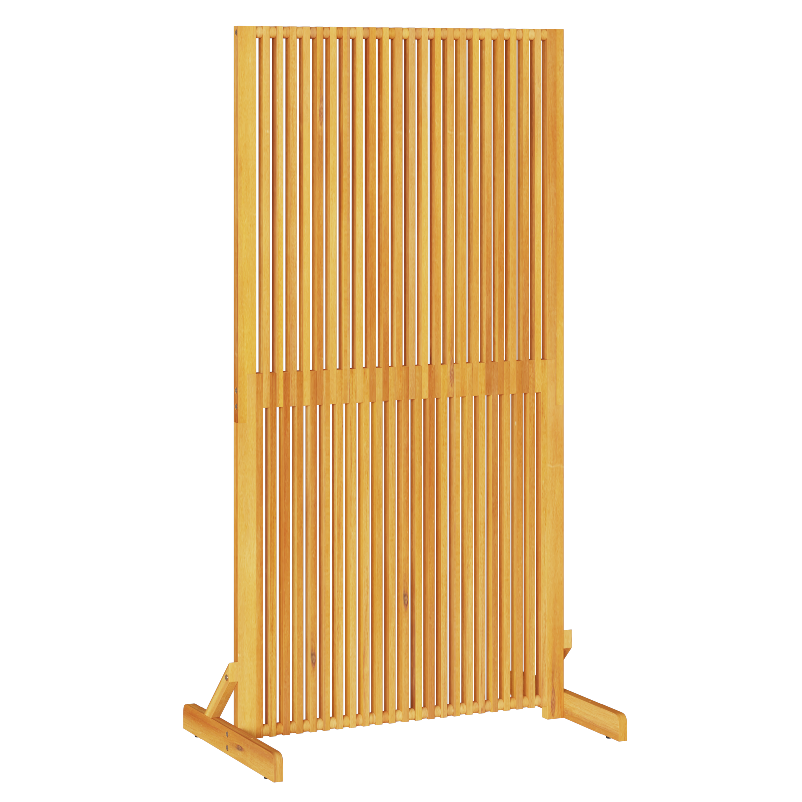 Schermo Privacy  Interno/Esterna 150 cm in Legno Massello di Acacia