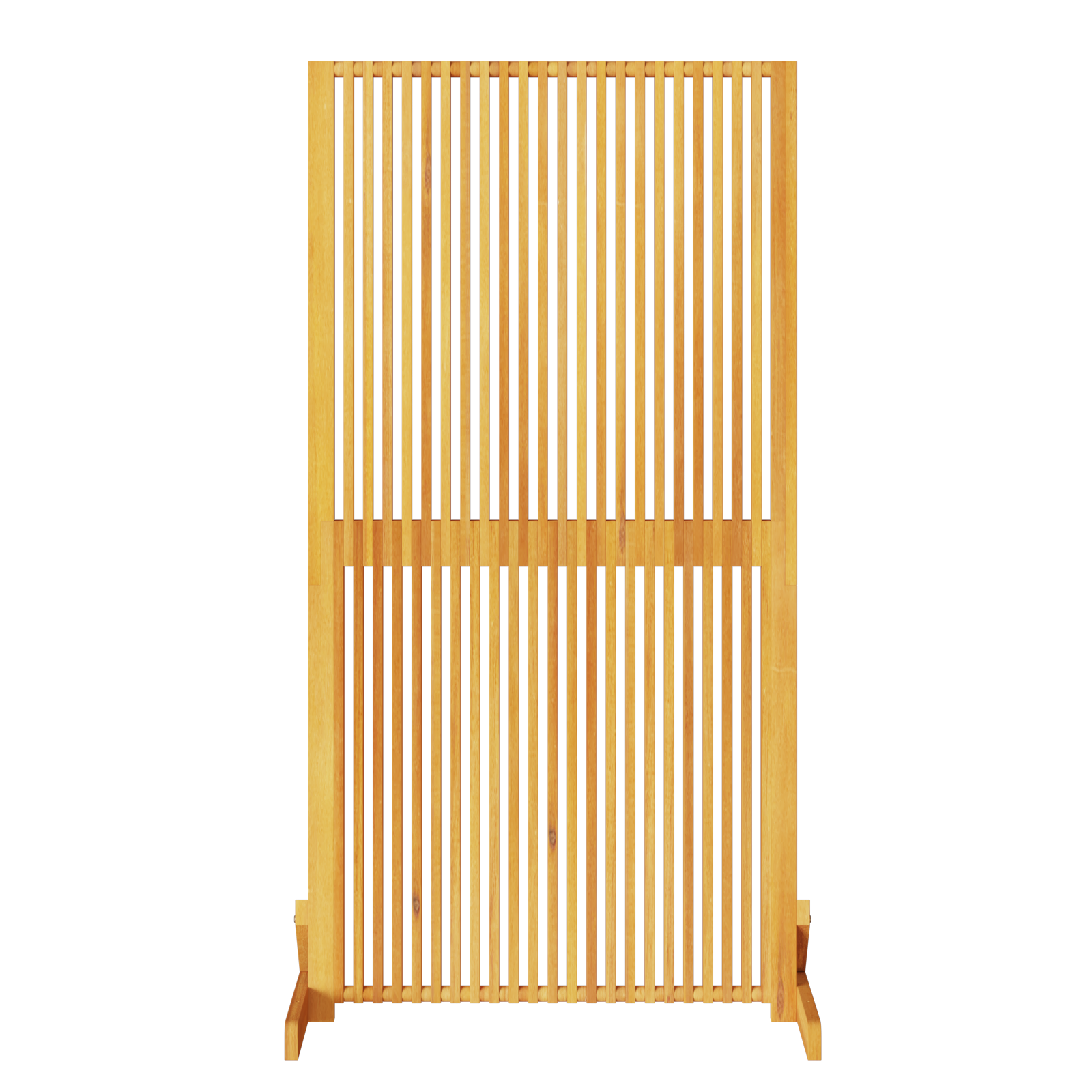 Schermo Privacy  Interno/Esterna 150 cm in Legno Massello di Acacia