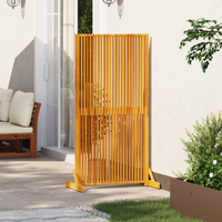 Schermo Privacy  Interno/Esterna 150 cm in Legno Massello di Acacia