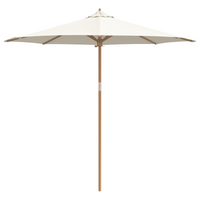 Parasol da Giardino Panna 270x260 cm Bambù
