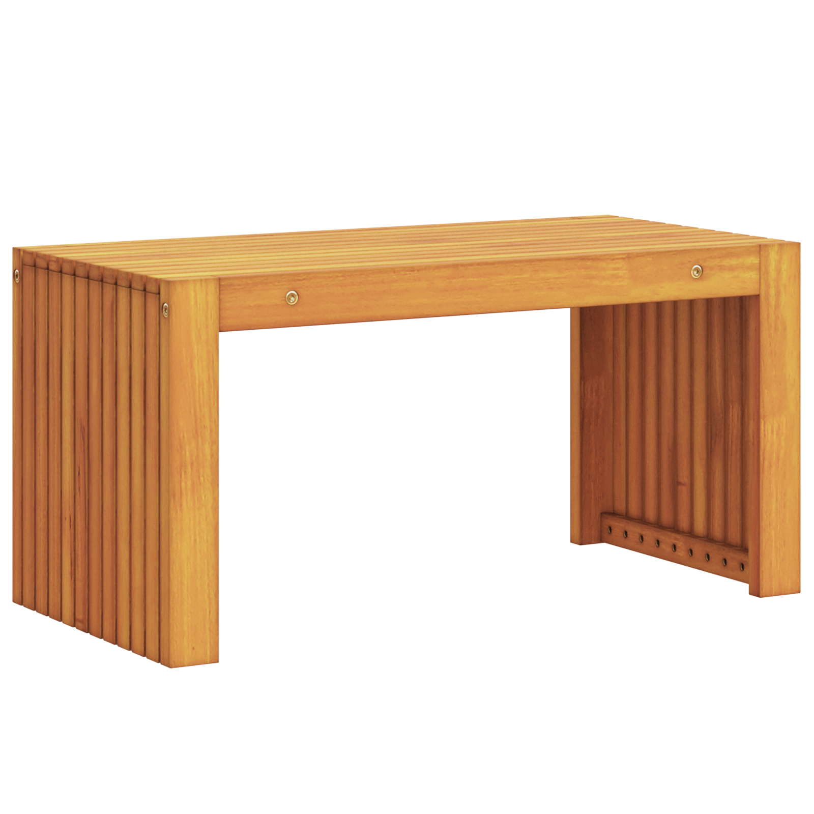 Tavolino da caffè 70x35x35 cm Legno Massello Acacia