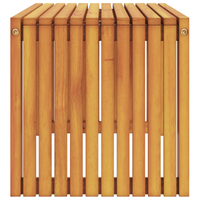 Tavolino da caffè 70x35x35 cm Legno Massello Acacia