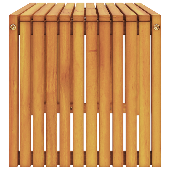 Tavolino da caffè 70x35x35 cm Legno Massello Acacia