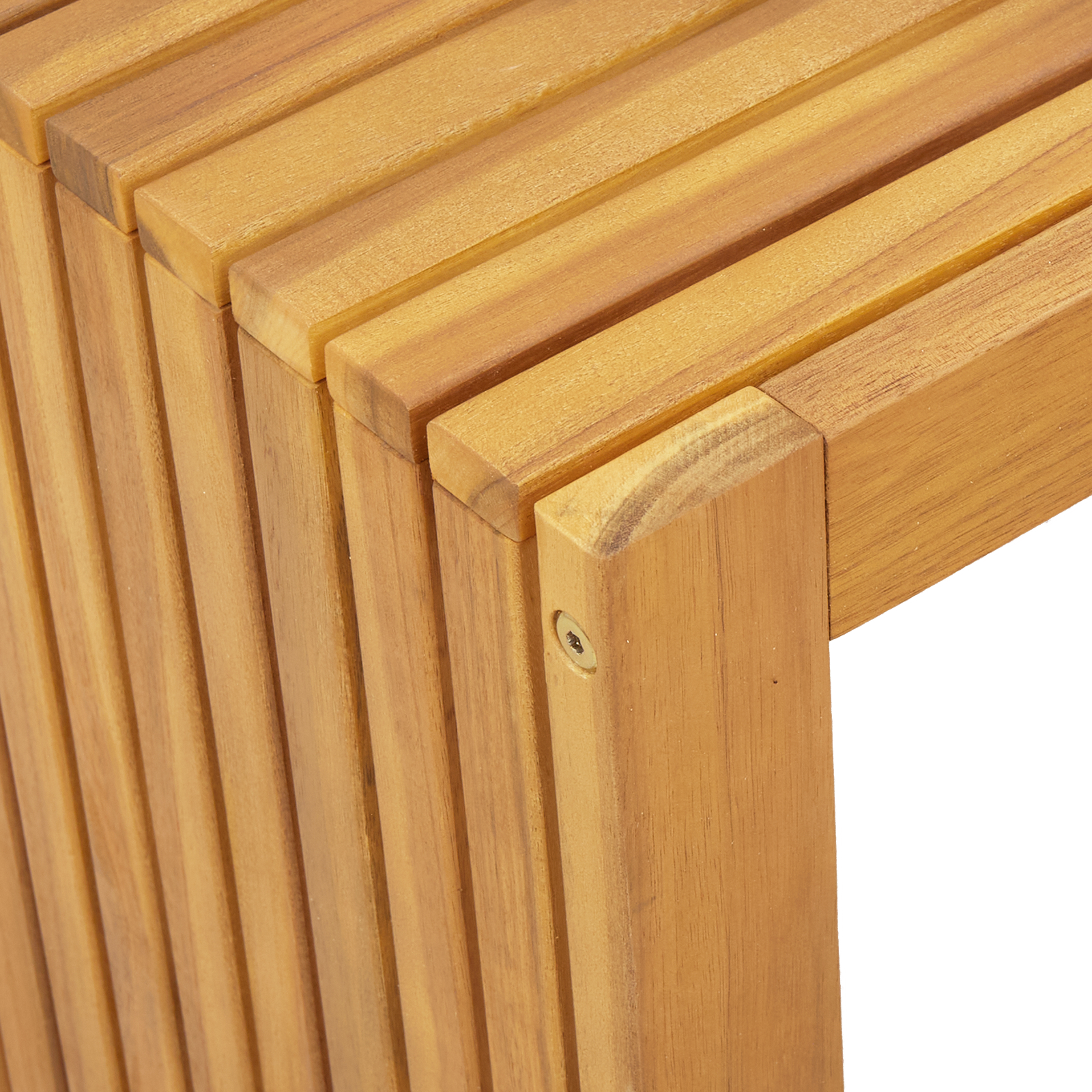 Tavolo da Caffè da Giardino 90x45x35 cm Legno Massello di Acacia