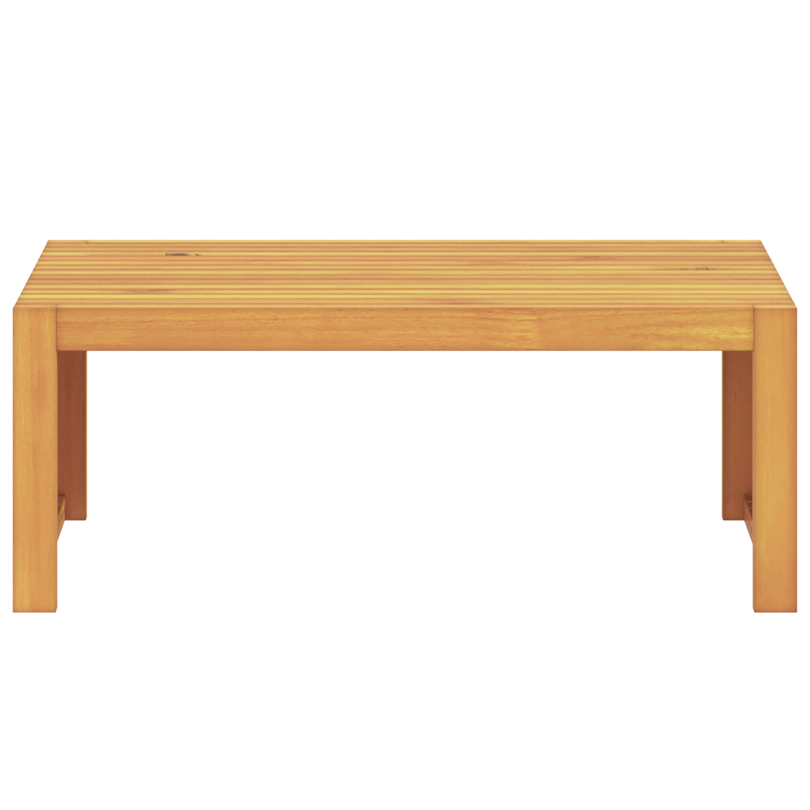 Tavolo da Caffè da Giardino 90x45x35 cm Legno Massello di Acacia