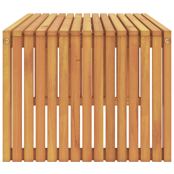 Tavolo da Caffè da Giardino 90x45x35 cm Legno Massello di Acacia