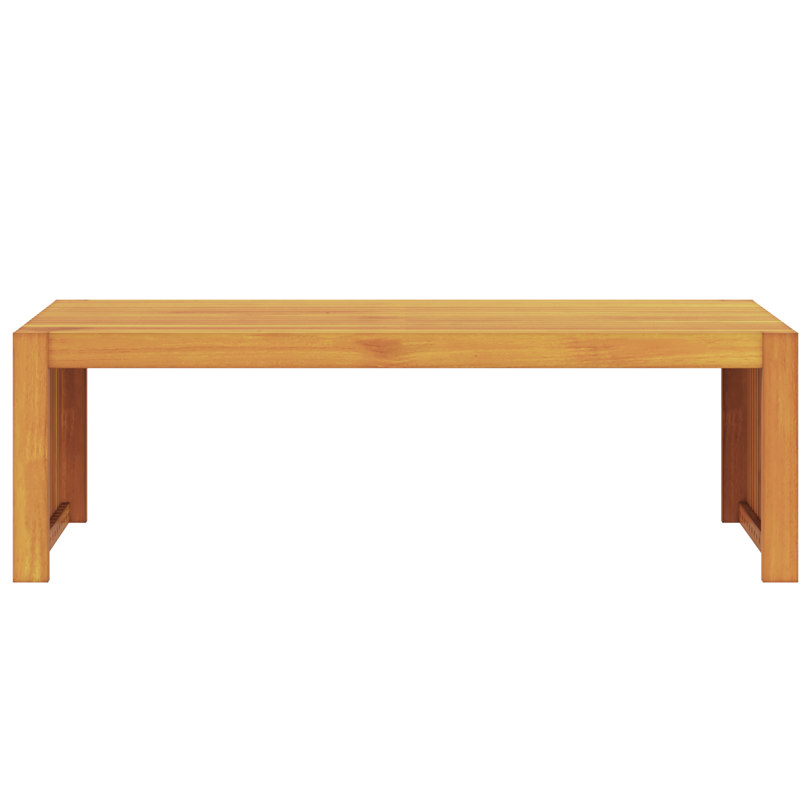 Tavolino da Giardino 110x55x35 cm Legno Massello Acacia