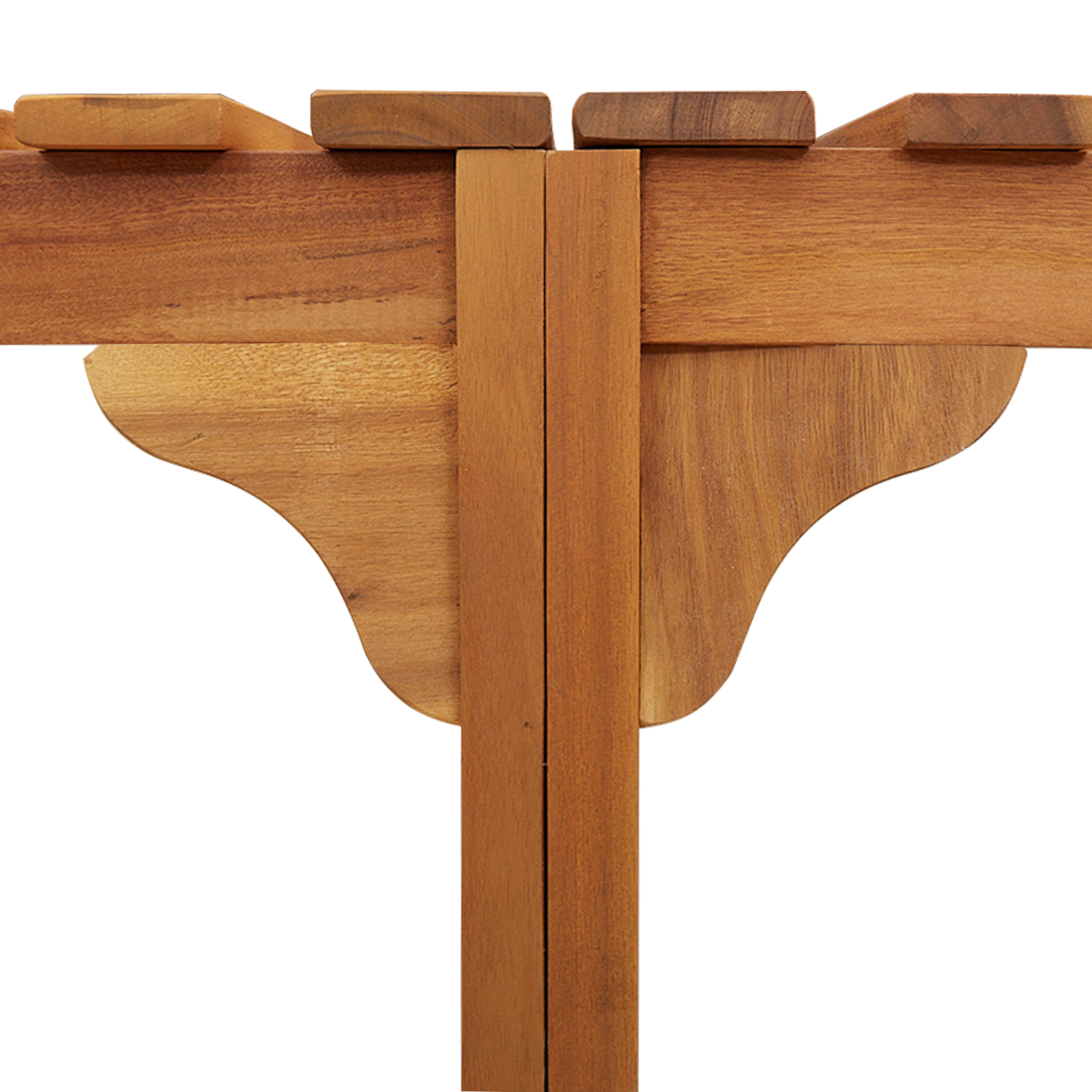 Cerchio per Vasca Idromassaggio Semi-Ovale 272x120.5x55.5 cm Legno Massello di Acacia