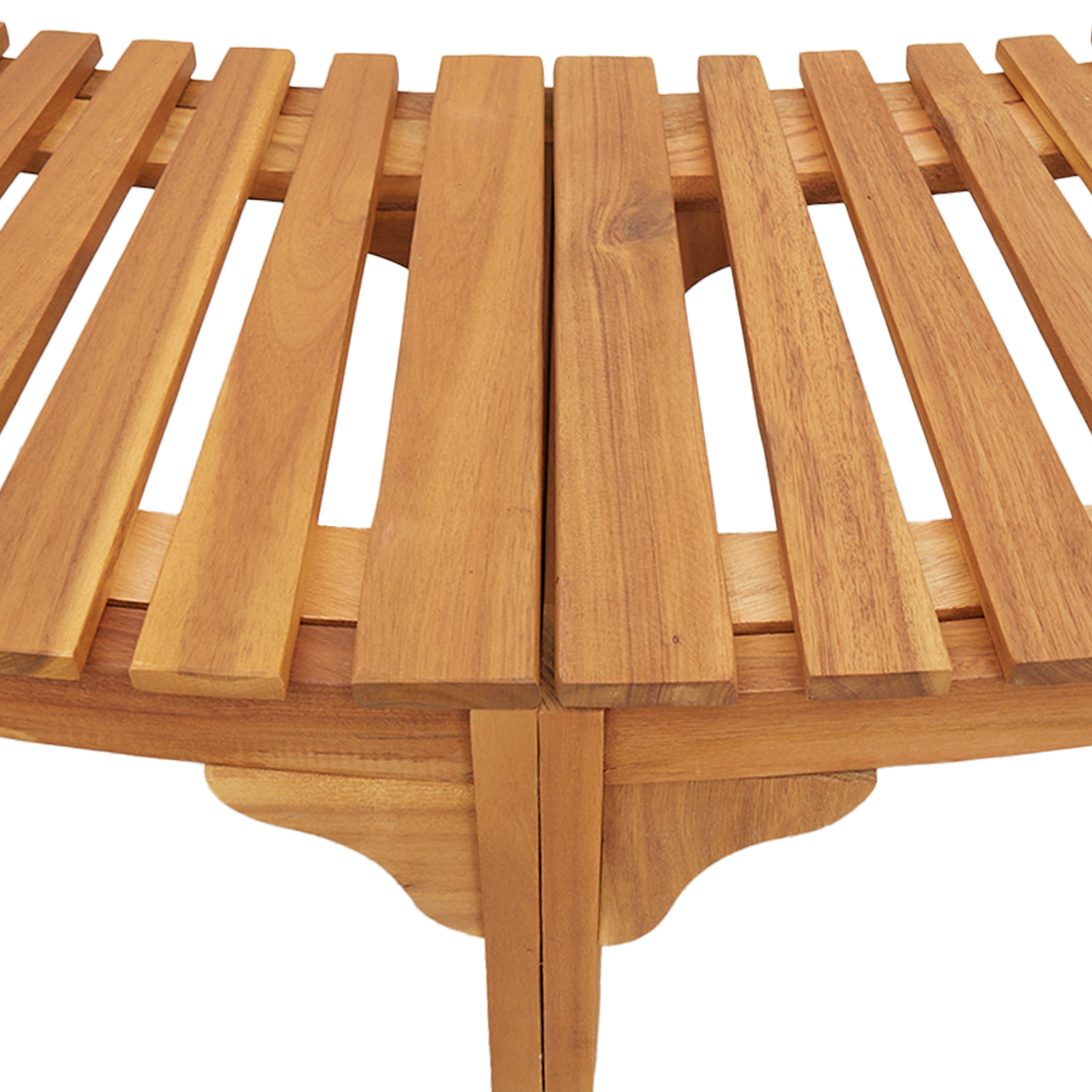 Cerchio per Vasca Idromassaggio Semi-Ovale 272x120.5x55.5 cm Legno Massello di Acacia