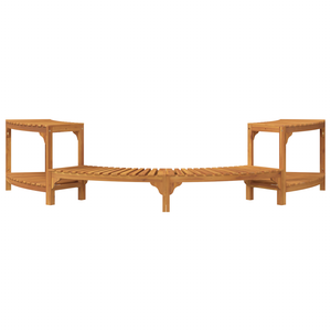 Cerchio per Vasca Idromassaggio Semi-Ovale 272x120.5x55.5 cm Legno Massello di Acacia