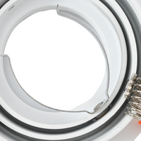 Fari incassati 12 pz Rotondo GU10 Bianco Ø91 mm