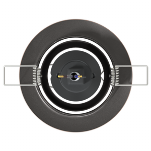 Plafoniere Incassate 12 pezzi Rotondo GU10 Rame Ø90 mm Acciaio