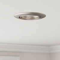 Faretti Incassati 12 pezzi Rotondo GU10 Argento Ø90 mm Acciaio