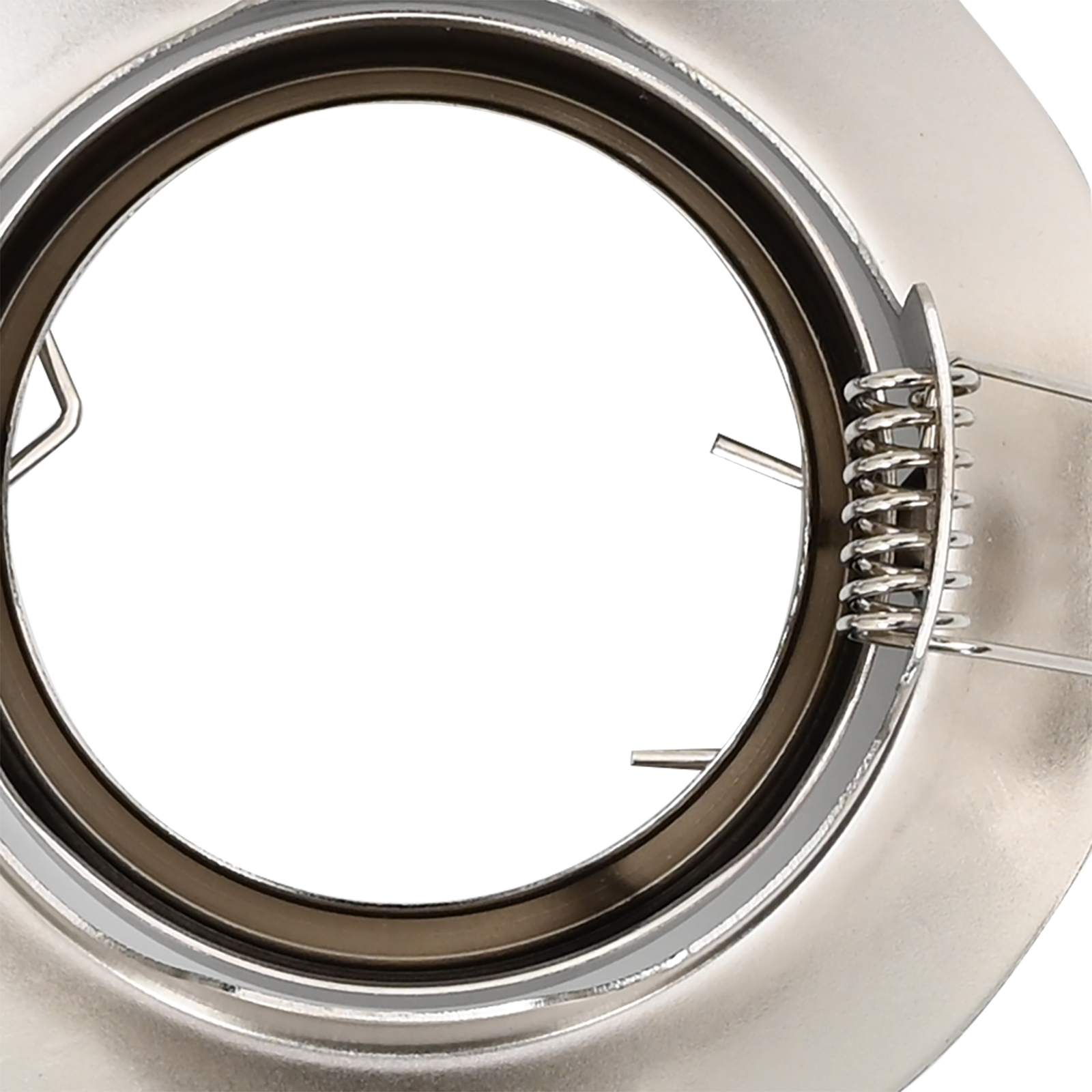 Faretti Incassati 24 pz Rotondo GU10 Argento Ø90 mm Acciaio