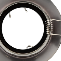 Illuminazione a Incasso 12 pz Rotonda GU10 Ottone Ø90 mm Acciaio