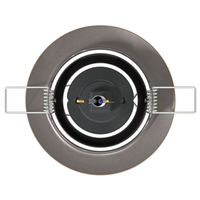 Illuminazione a Incasso 12 pz Rotonda GU10 Ottone Ø90 mm Acciaio