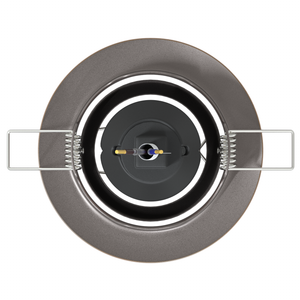 Illuminazione a Incasso 12 pz Rotonda GU10 Ottone Ø90 mm Acciaio