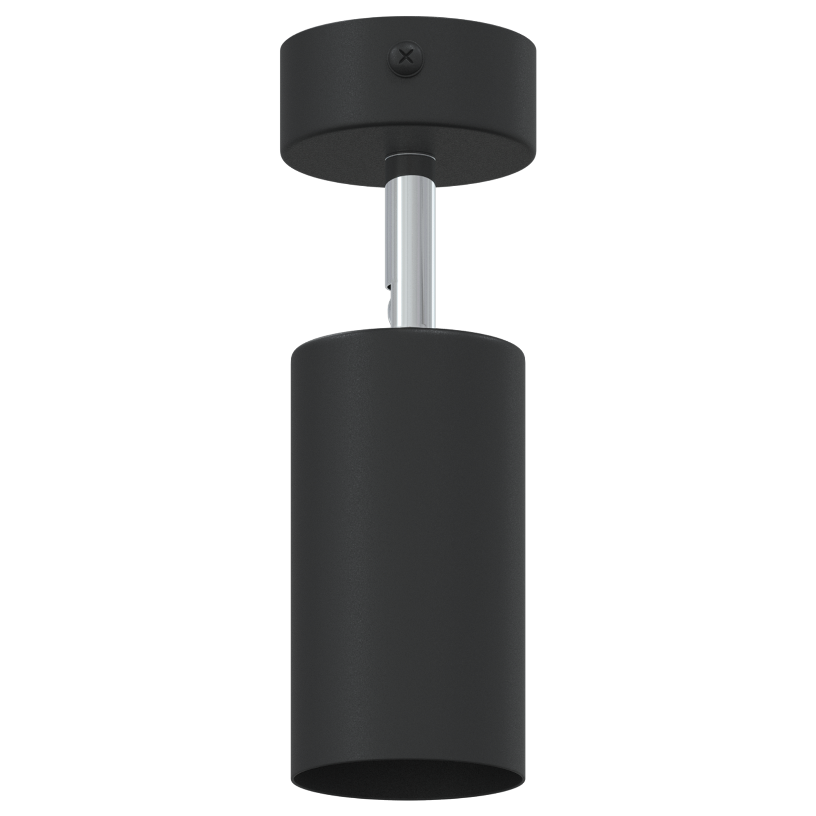 Faretto da soffitto 1 Via Regolabile Nero GU10