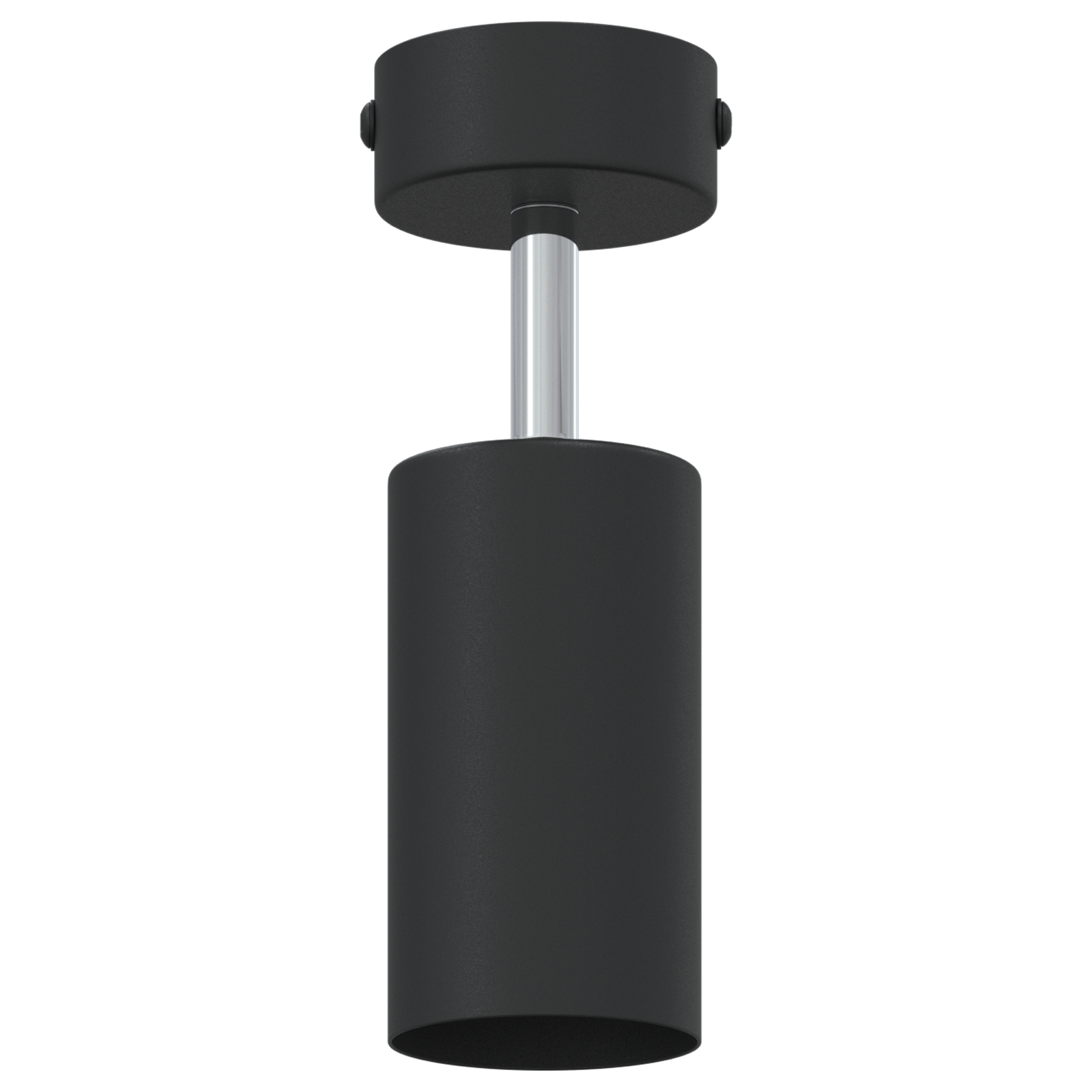 Faretto da soffitto 1 Via Regolabile Nero GU10