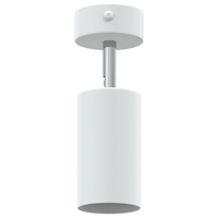 Faretto da soffitto 1 via regolabile bianco GU10