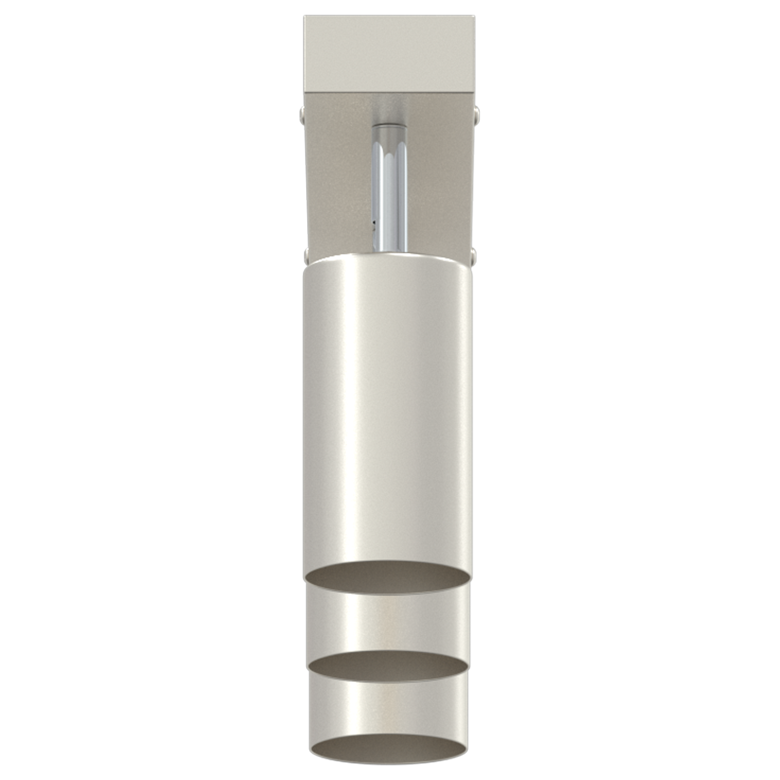 Faretto da soffitto 3 Vie Regolabile Nichel Spazzolato GU10