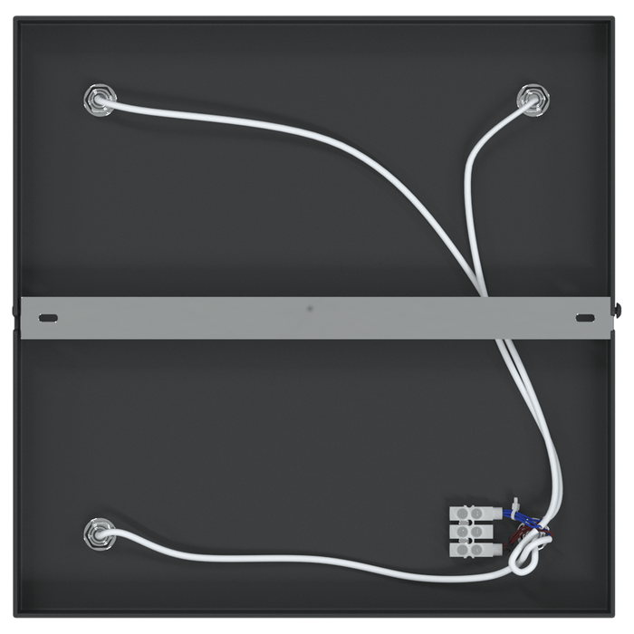 Faretto da soffitto 4 Vie Regolabile Nero GU10