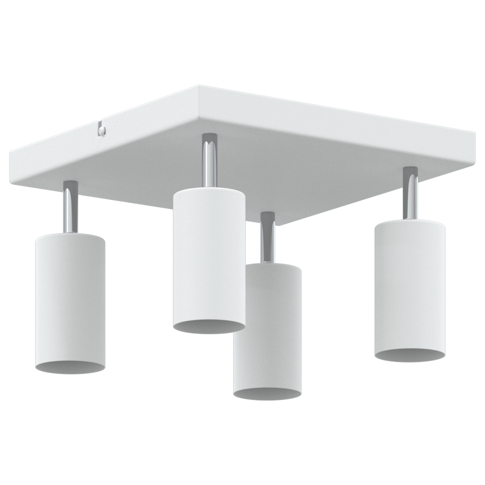 Faretto da soffitto 4 vie regolabile bianco GU10