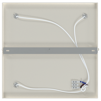 Faro da soffitto 4 Vie Regolabili Nichel Spazzolato GU10