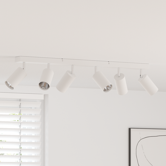 Faretti da soffitto 6 Modi Regolabili Bianco GU10