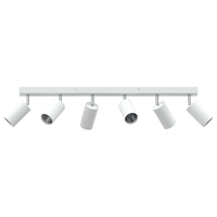 Faretti da soffitto 6 Modi Regolabili Bianco GU10