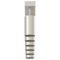 Faretto da soffitto 6 vie regolabili GU10 in nichel spazzolato