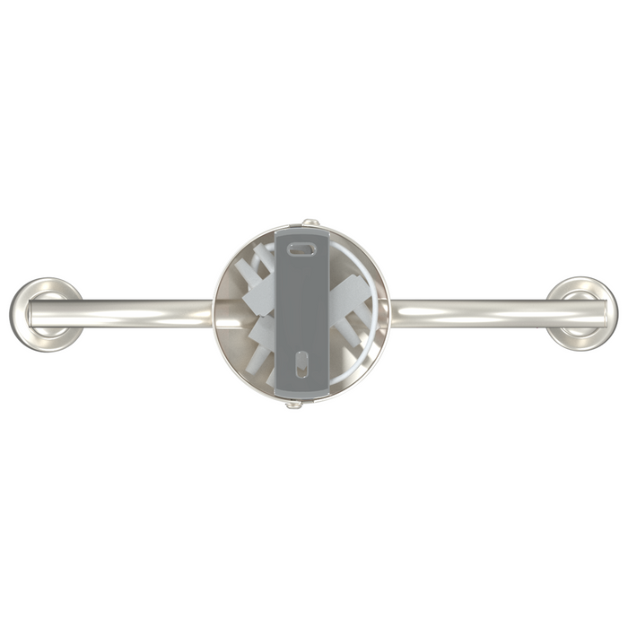 Faretto da Soffitto 2 Vie Regolabile Nickel Spazzolato GU10