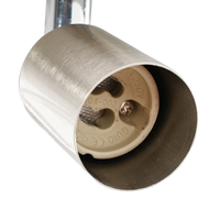 Faretti da soffitto 2 Vie Regolabile Nichel Spazzolato GU10