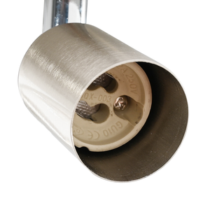 Faretti da soffitto 2 Vie Regolabile Nichel Spazzolato GU10