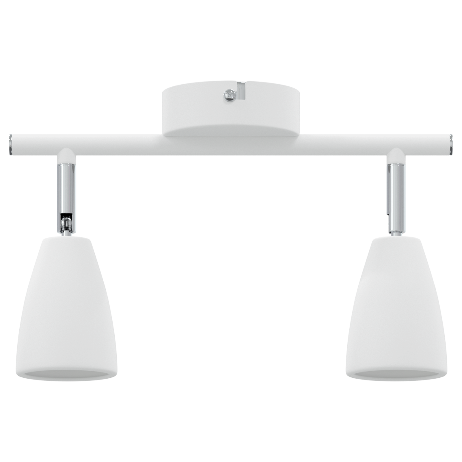 faretti da soffitto 2 vie regolabili GU10 bianchi