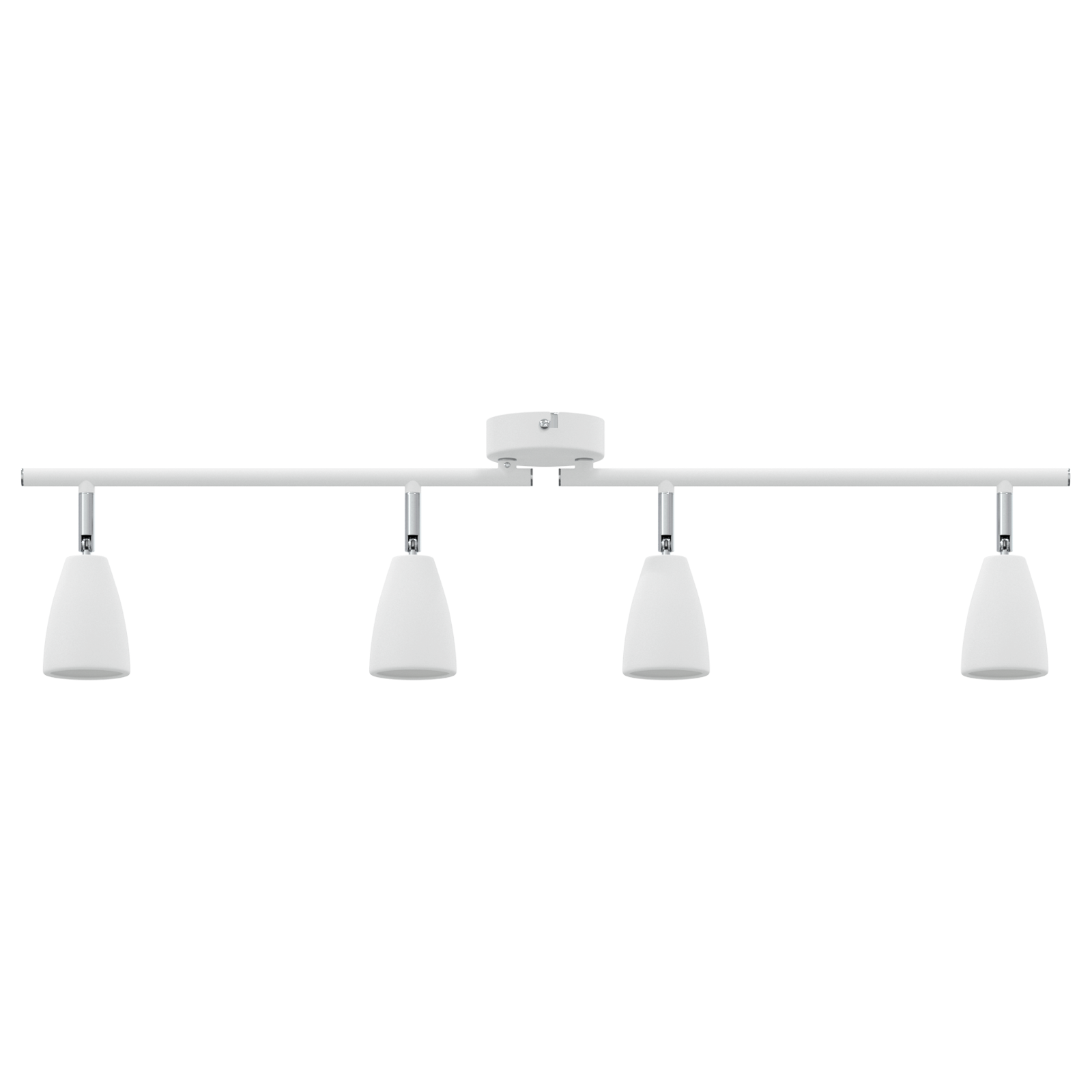 Faretto da soffitto 4 Vie Regolabile Bianco GU10