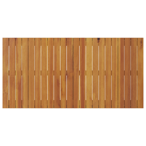 Tavolo da pranzo - Nero, 110x55x62 cm, in legno massello di acacia