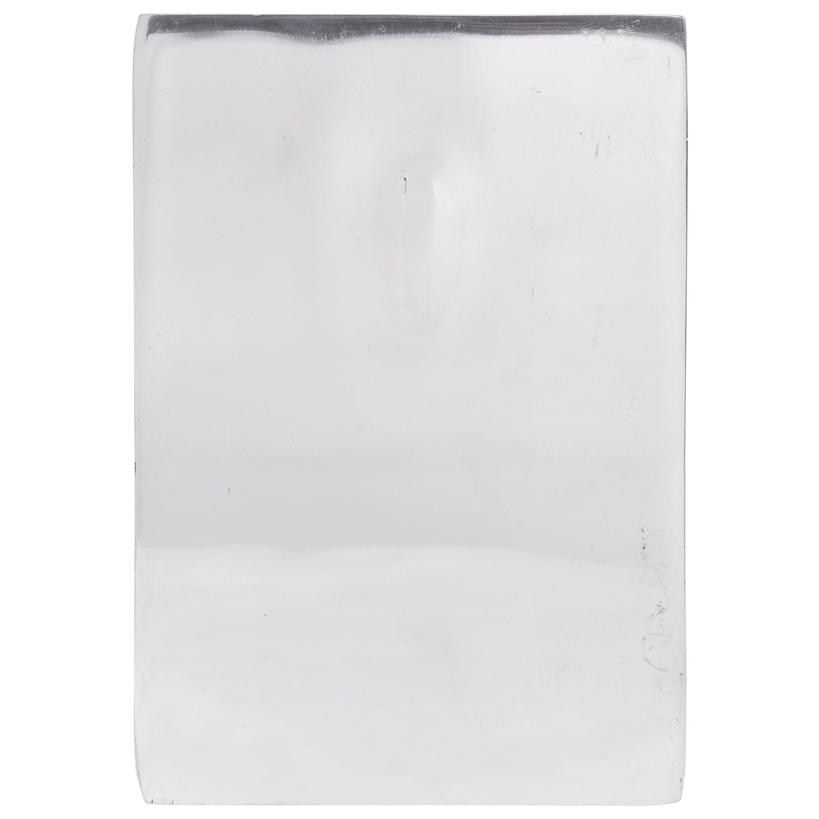 Fermalibri 2 pz Argento 11x14x17,5 cm Alluminio Seghettato