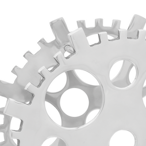 Portabottiglie Argento 15.4x5.5x15.4 pollici Alluminio