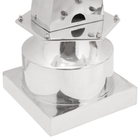 Scultura Argento 26x26x110 cm Mezzo Elica