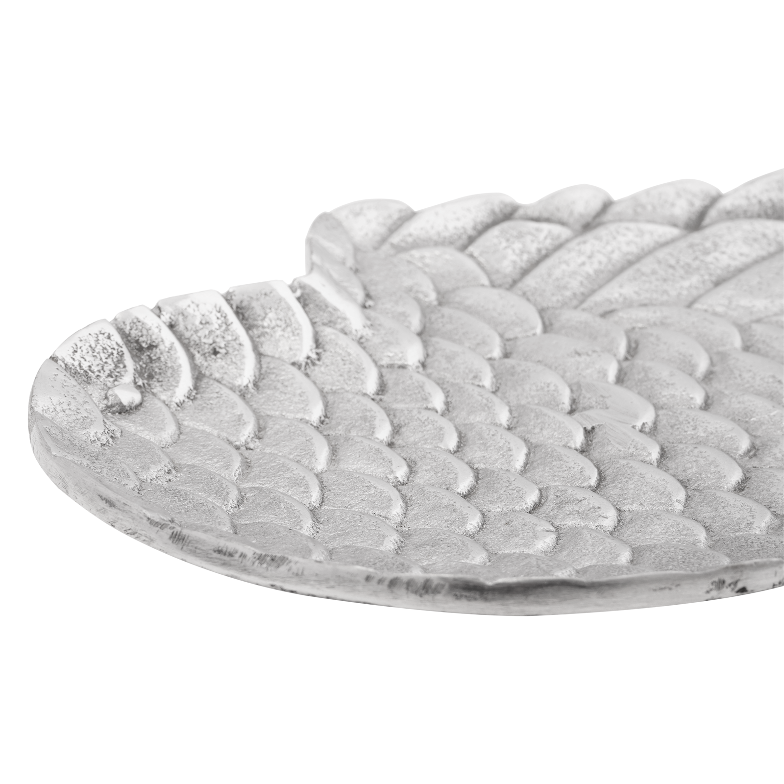 Cestini per Frutta 2 pcs Argento 40x18x4 cm Alluminio