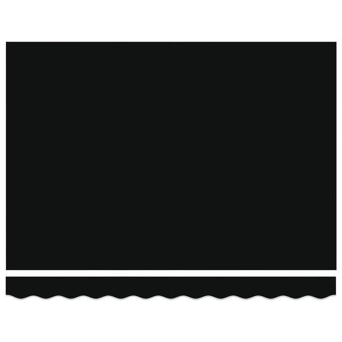 Tessuto di ricambio per tende per telai da 3,5x2,5 m nero