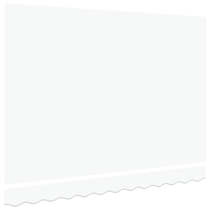 Tessuto di Ricambio per Tenda per Telaio 3.5x2 m Bianco