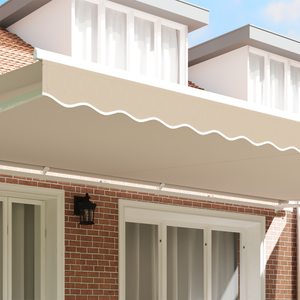 Tenda Valance per struttura 6 m Beige 5,8x0,2 m