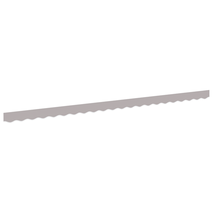 Baldacchino per telaio da 5 m Grigio Chiaro 4.8x0.2 m