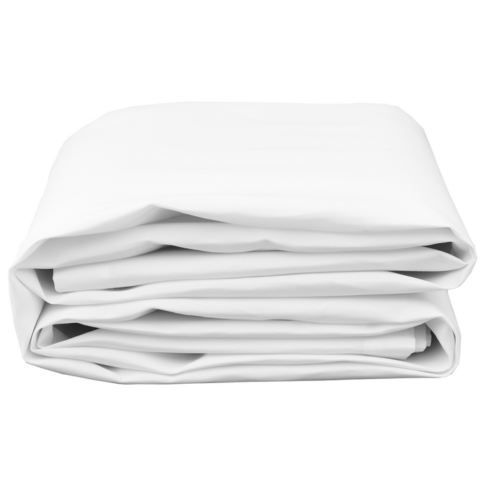 Tessuto di ricambio per pergolato Bianco 10x1.6 m