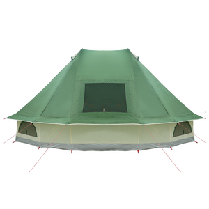 Tenda per Famiglia Tipi Verde Impermeabile per 6 Persone